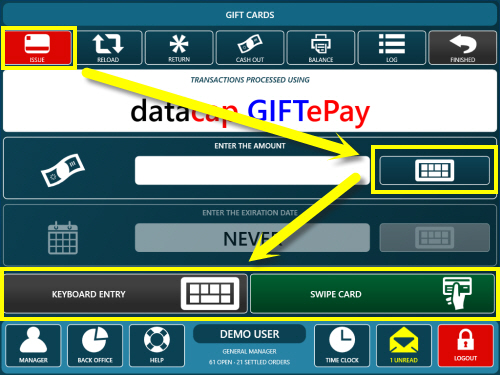 GIFTePay Issue New Gift Card