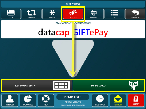 GIFTePay Cash Out (Redeem Remaining Balance For Cash)