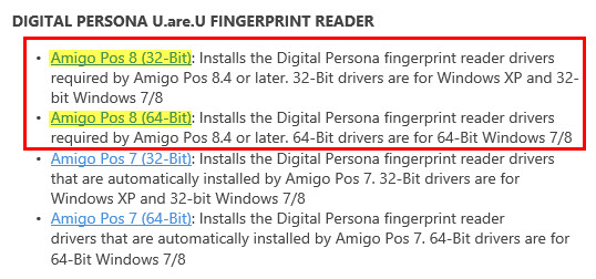 amigopos.com Driver Download Page