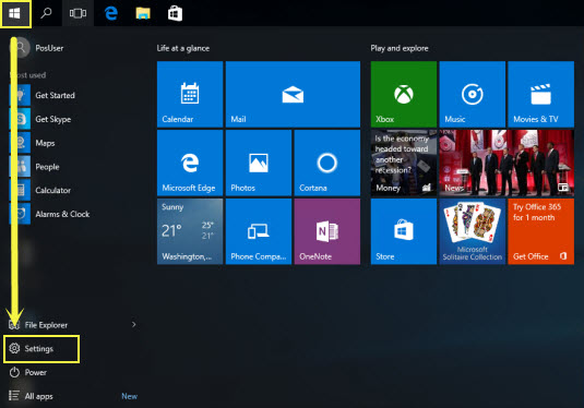  Windows 10 Start Menu