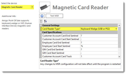 Keyboard Wedge Reader Configuration