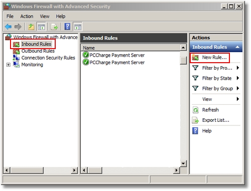 Firewall Advanced Settings